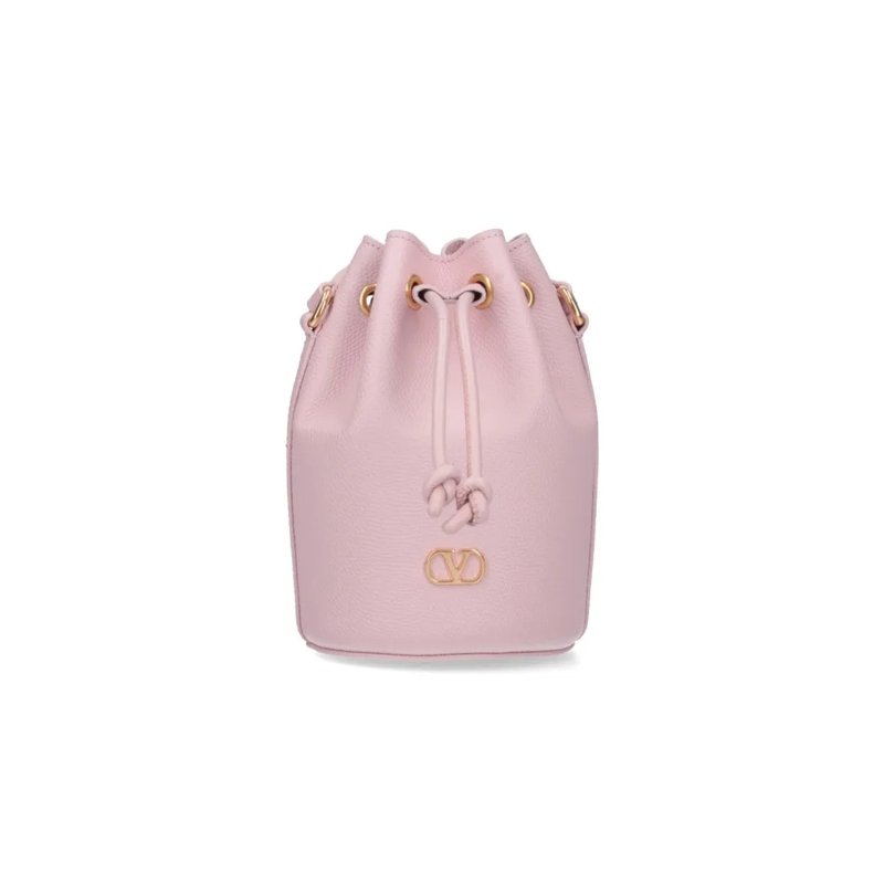 Valentino Garavani Buideltas Mini "Vlogo" Bag – Pink Pink