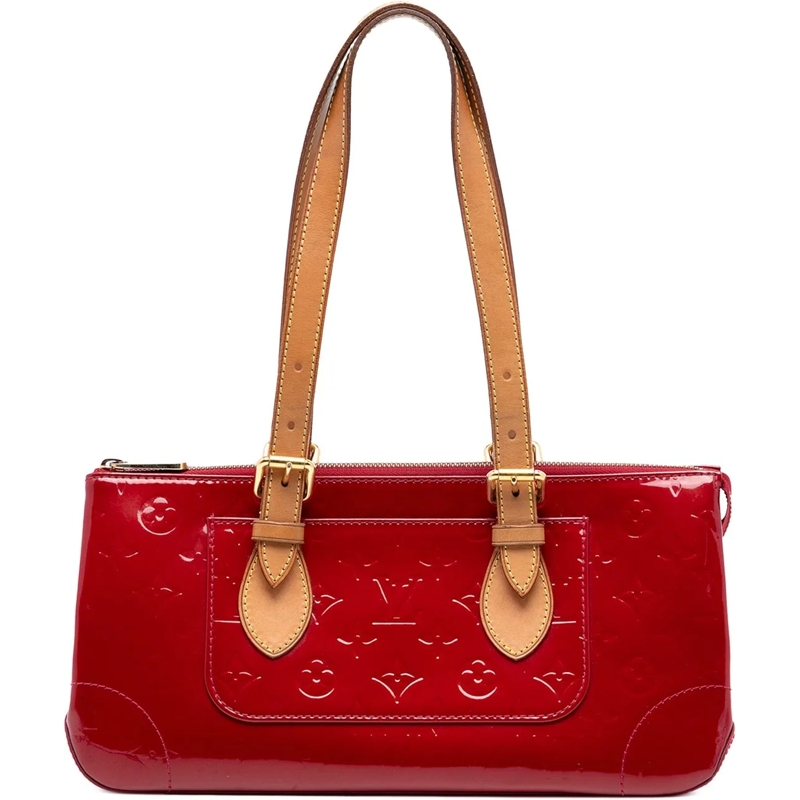 Louis Vuitton Schultertasche Monogram Vernis Rosewood Avenue rot