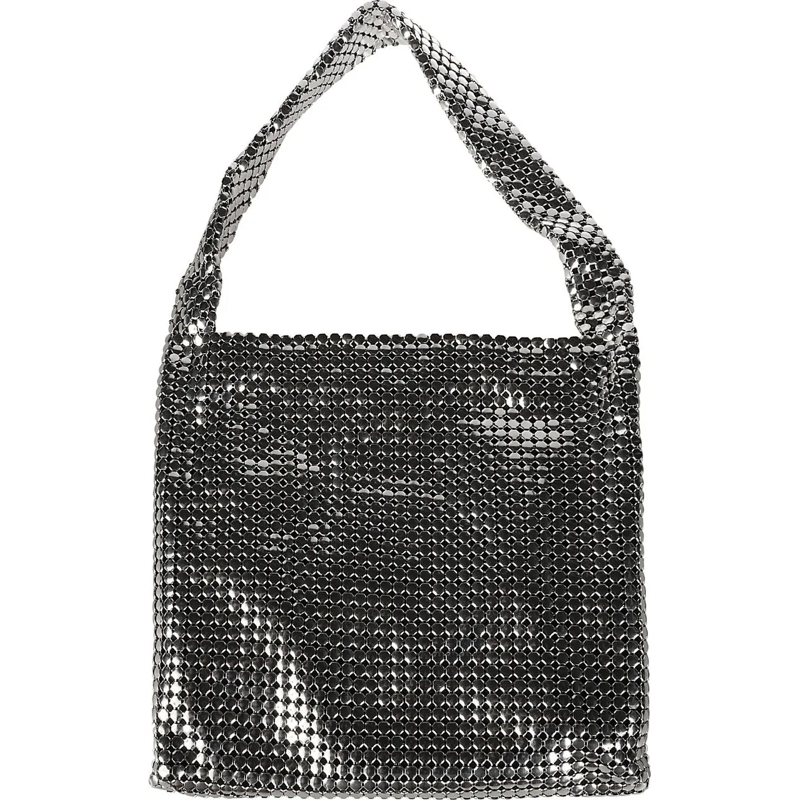 Paco Rabanne Draagtas Pixel Cabas Bag Metallic silber