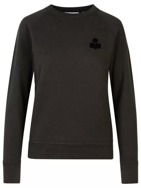 Etoile Isabel Marant - Milla%27 Black Cotton Blend Sweatshirt - Größe 36 - black