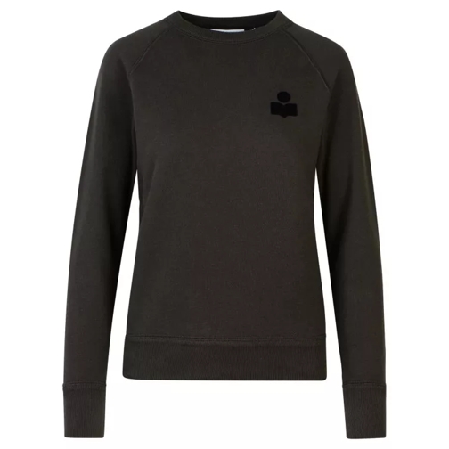 Etoile Isabel Marant Milla' Black Cotton Blend Sweatshirt Black 