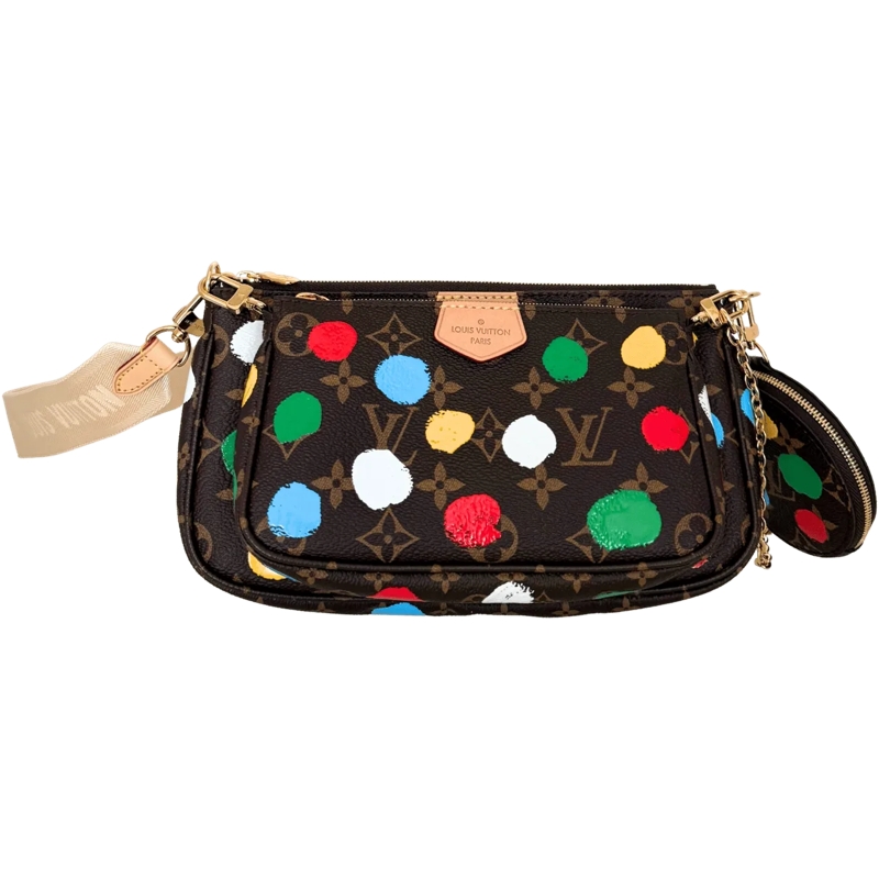 Louis Vuitton Schultertasche Louis Vuitton x Yayoi Kusama Multi Pochette Access mehrfarbig