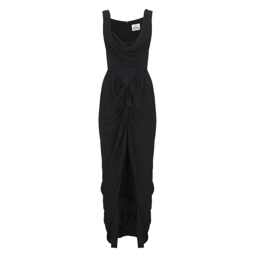 Vivienne Westwood  Dress With Vent In Black Black