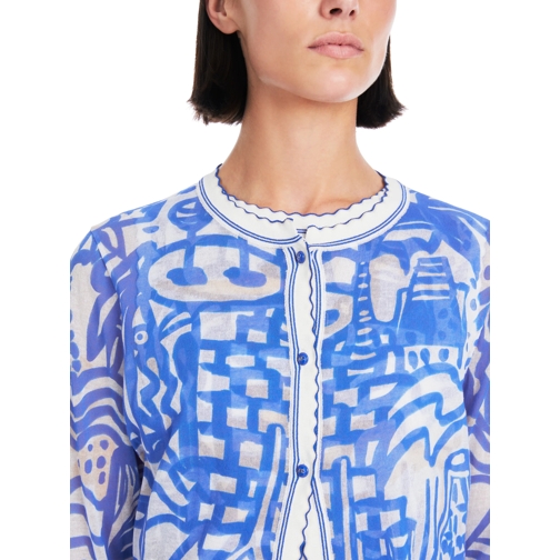 Marc Cain Pullover Cardigan gentian (Image 8)