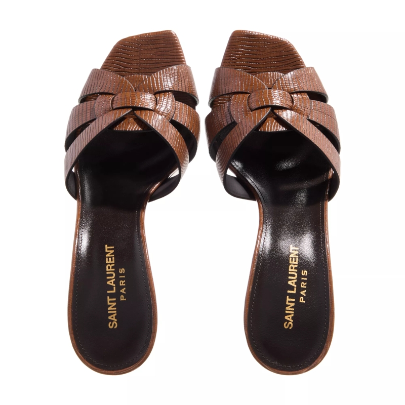Saint Laurent Mules Tribute 85 Mule braun(Image 4)