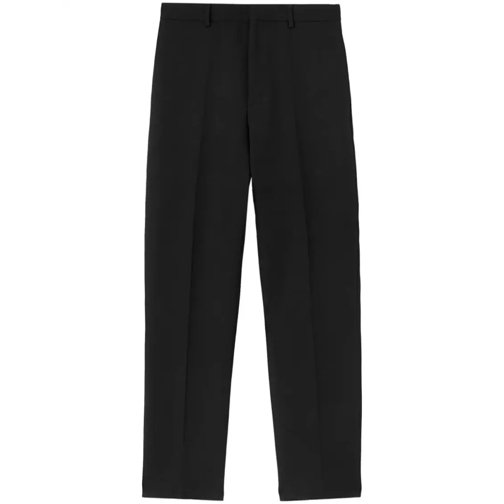 Jil Sander  Black Tapered-Leg Pants Black