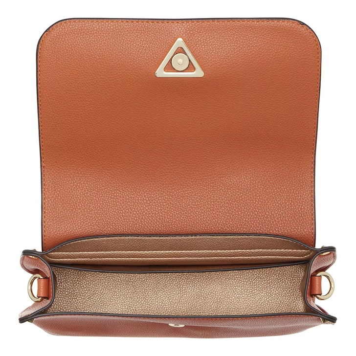 Guess Meridian Flap Crossbody Cognac | Crossbody Bag 
