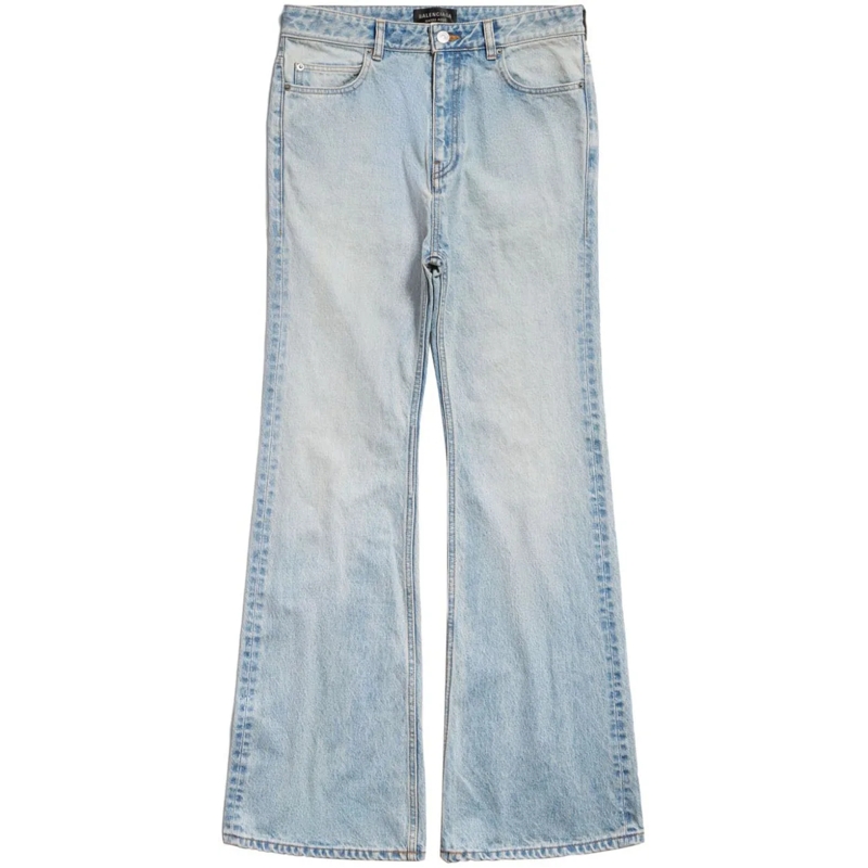 Balenciaga Jeans mit geradem Bein Jeans Clear Blue blau