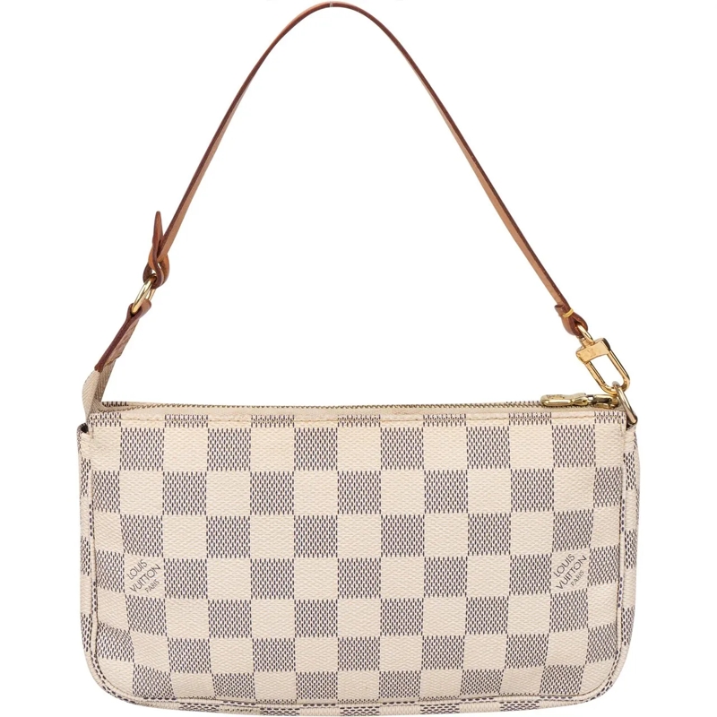 Louis Vuitton Tote Louis Vuitton Damier Azur Monogram Pochette Access weiß