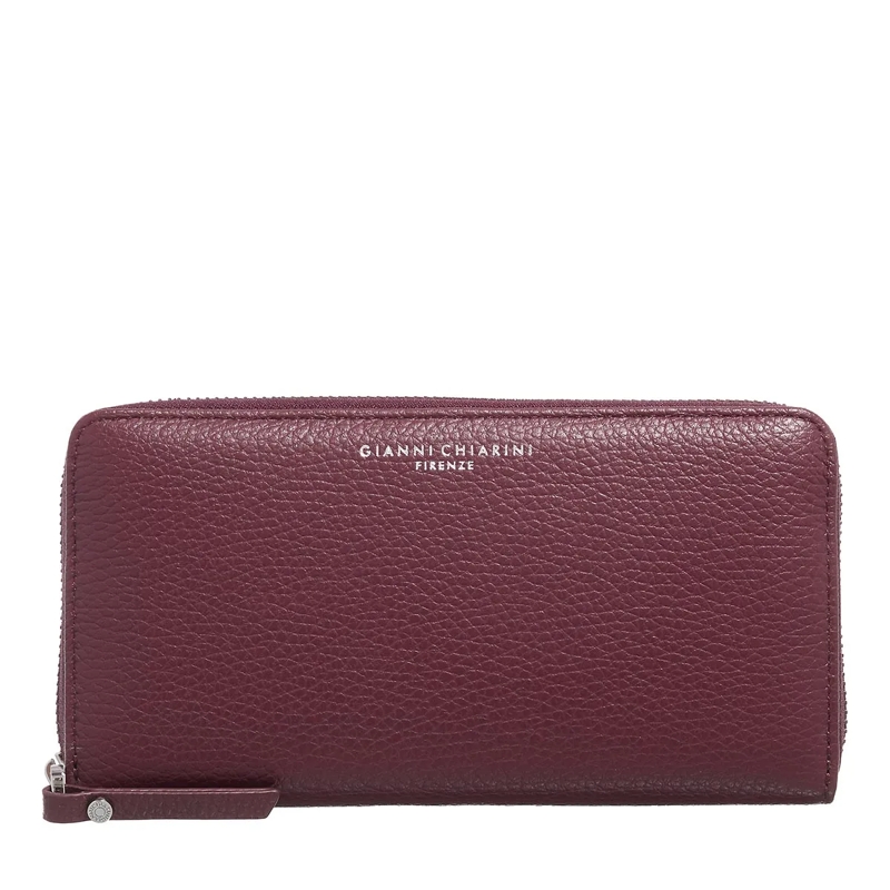 Gianni Chiarini Portemonnaie mit Zip-Around-Reißverschluss Wallets Grain Wine Berry