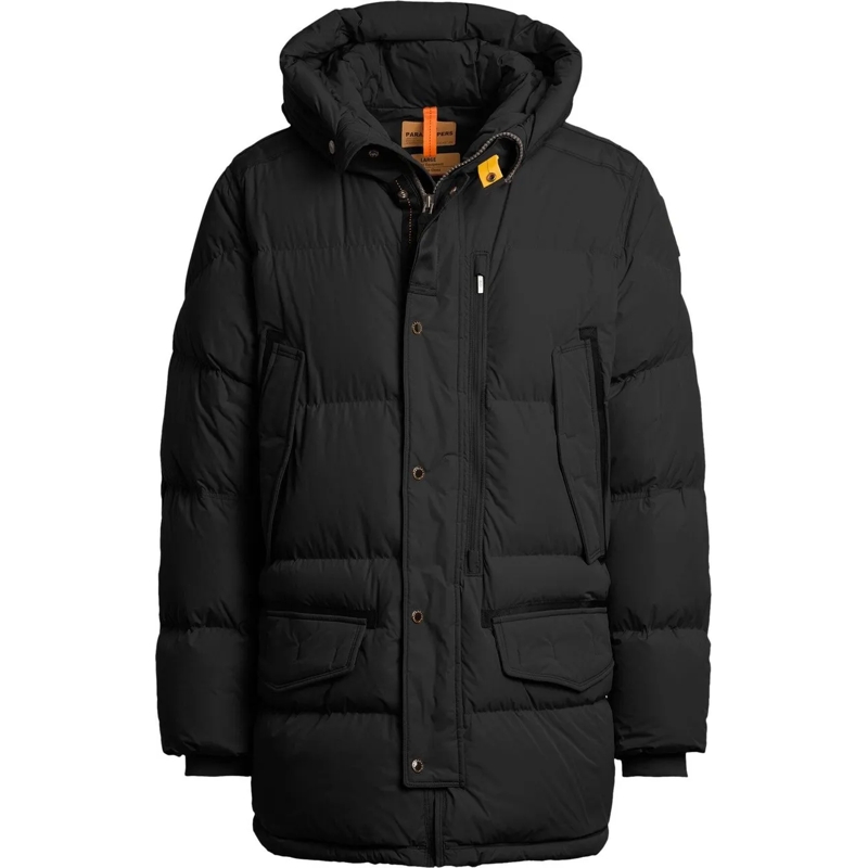 Parajumpers Donsjas Harraseeket Hooded Down Parka Black schwarz