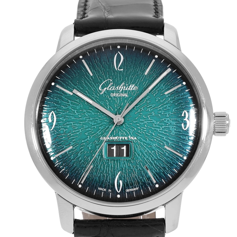 Glashütte Original Automatikuhr Sixties Grün