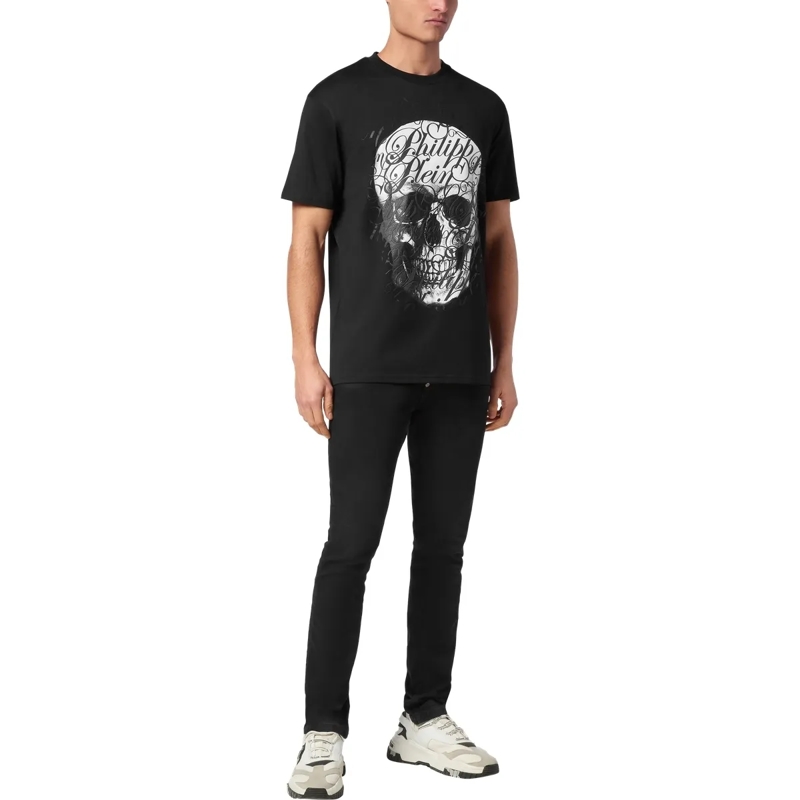 Philipp Plein T-Shirt T-Shirt Coursive schwarz(Image 4)