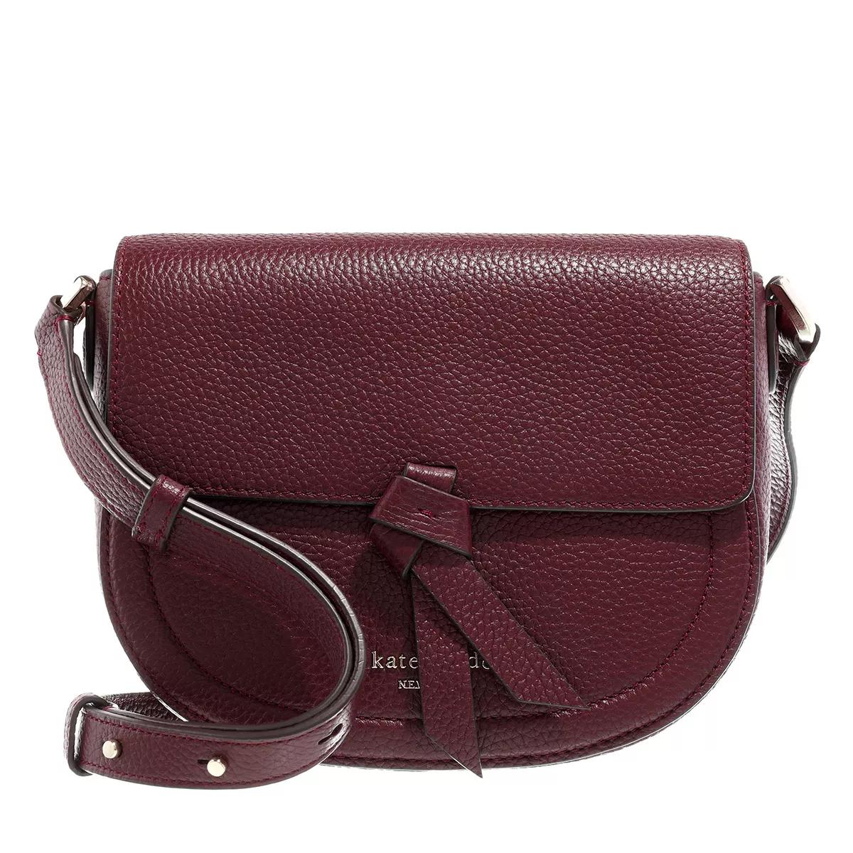 Kate Spade New York Knott Pebbled Leather Medium Saddle Bag