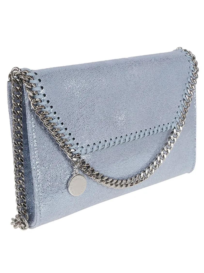Stella Mccartney Hobo bags Blue Falabella Mini Crossbody Bag in blauw