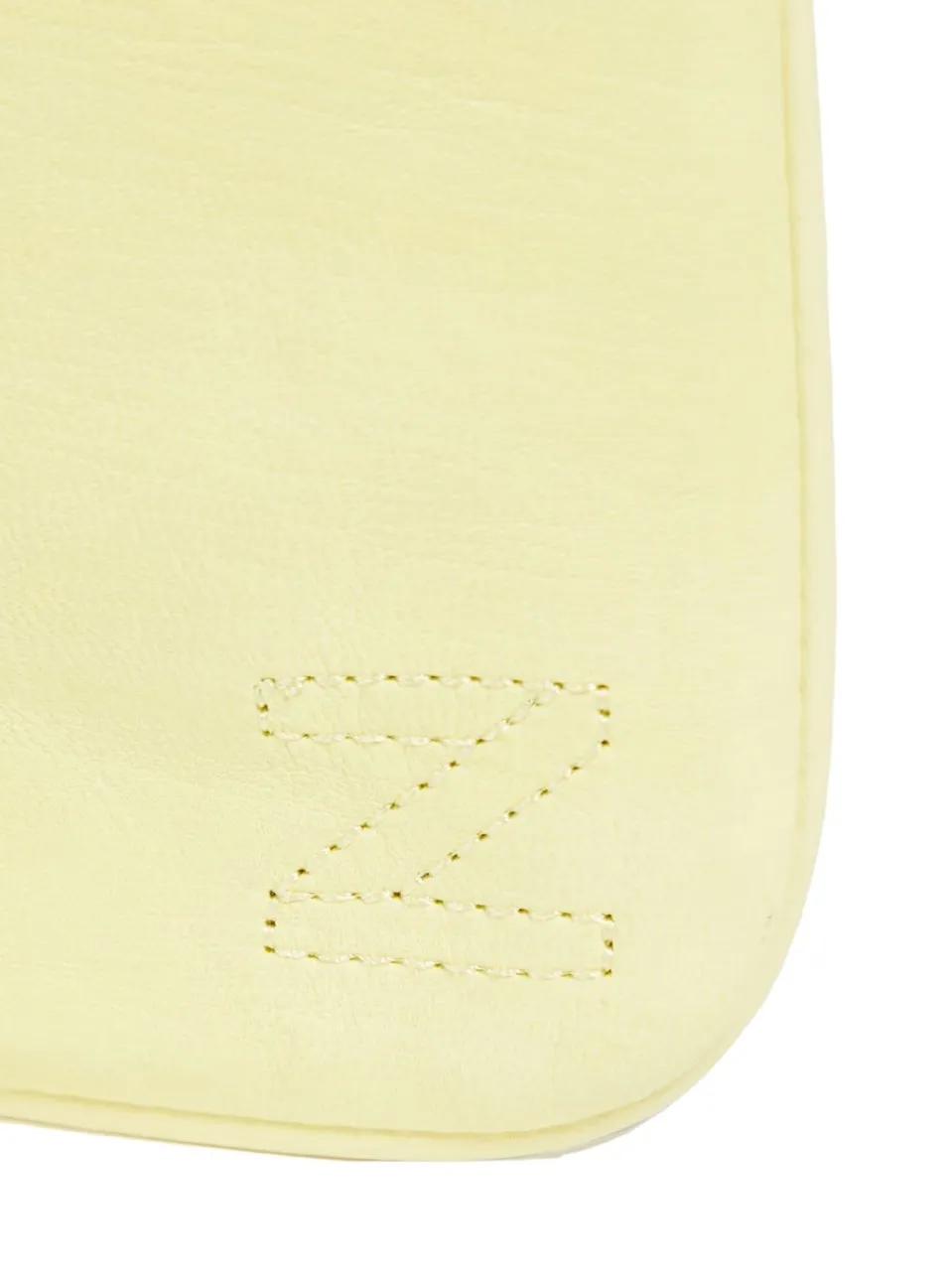 Zimmermann Hobo bags Logo Leather Pouch Crossbody Bag in geel