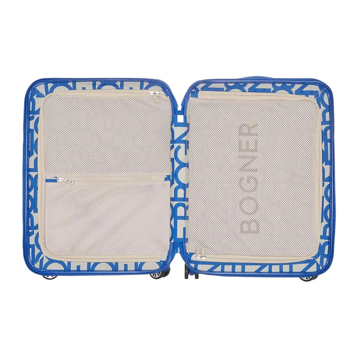 Bogner Koffer Piz C55 Trolleycase Svz 4W in blauw
