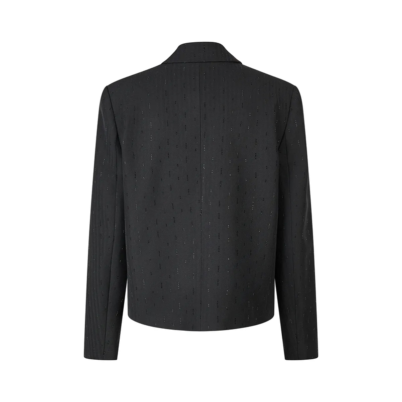Marc Aurel Blazer Doppelreiherblazer mit Strass schwarz(Image 5)