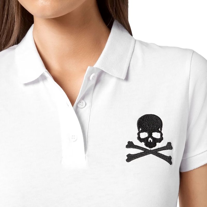 Philipp Plein Poloshirt Poloshirt weiss(Image 5)