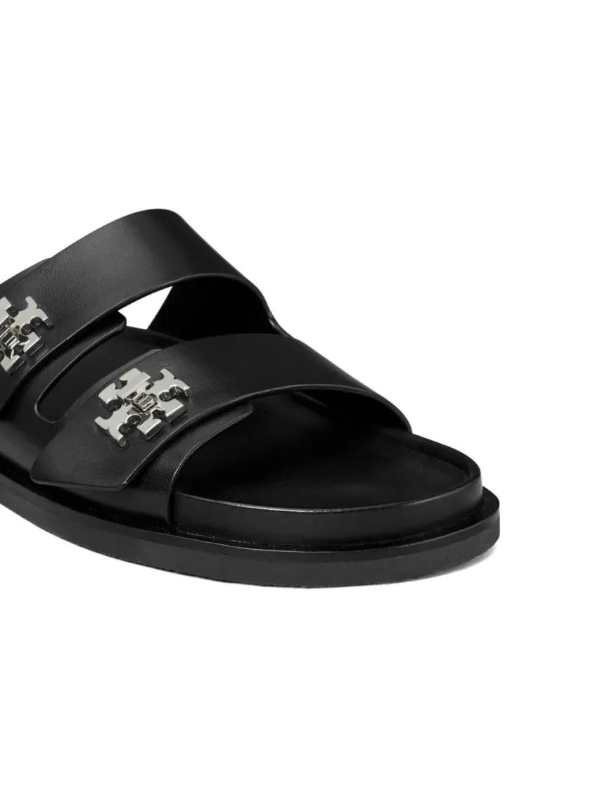 Thumbnail - Tory Burch Sandalen - T Lock Sport Slide - Gr. 35,5 (EU) - in Schwarz - für Damen