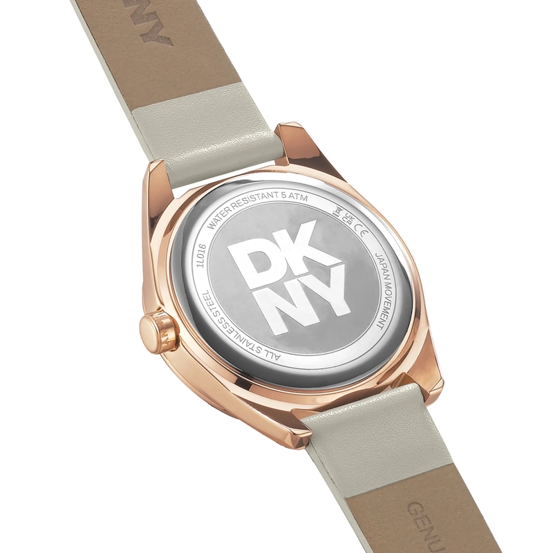 DKNY Quarzuhr Quarzuhr Chambers Midi grau(Image 4)