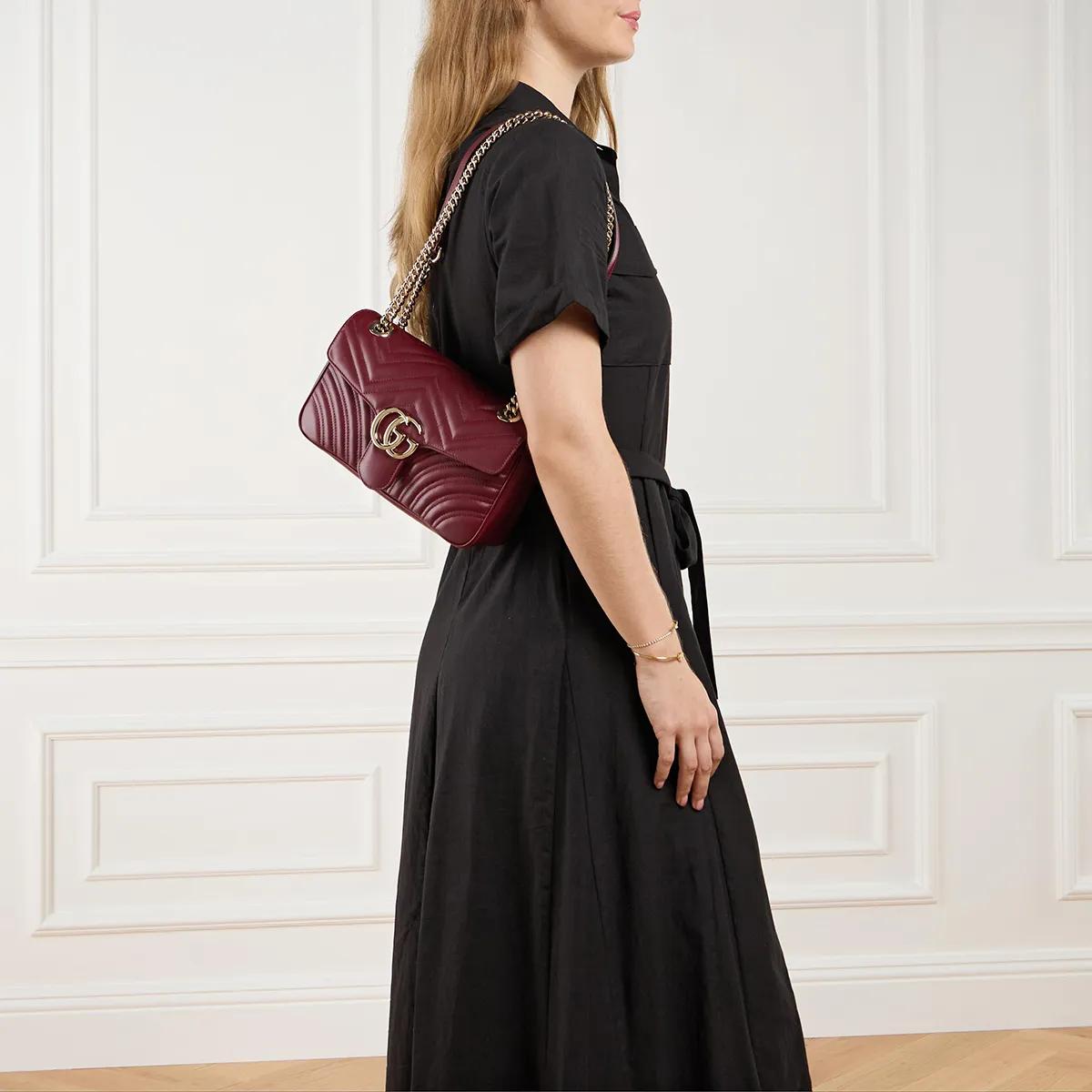 Gucci Crossbody bags Gg Marmont Small Shoulder Bag in rood