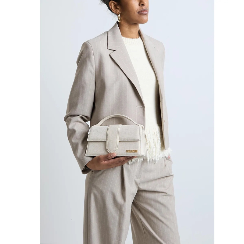 Jacquemus Sac à bandoulière Le Grand Bambino Light Greige(Image 3)