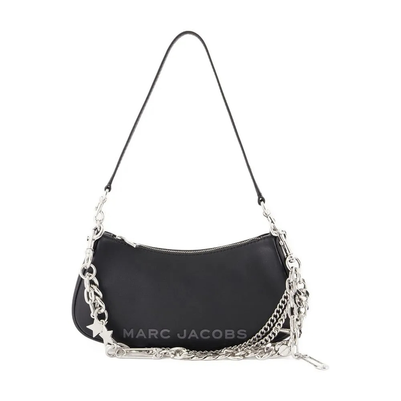 Marc Jacobs Schultertasche The Shoulder Bag - Leather - Black Black