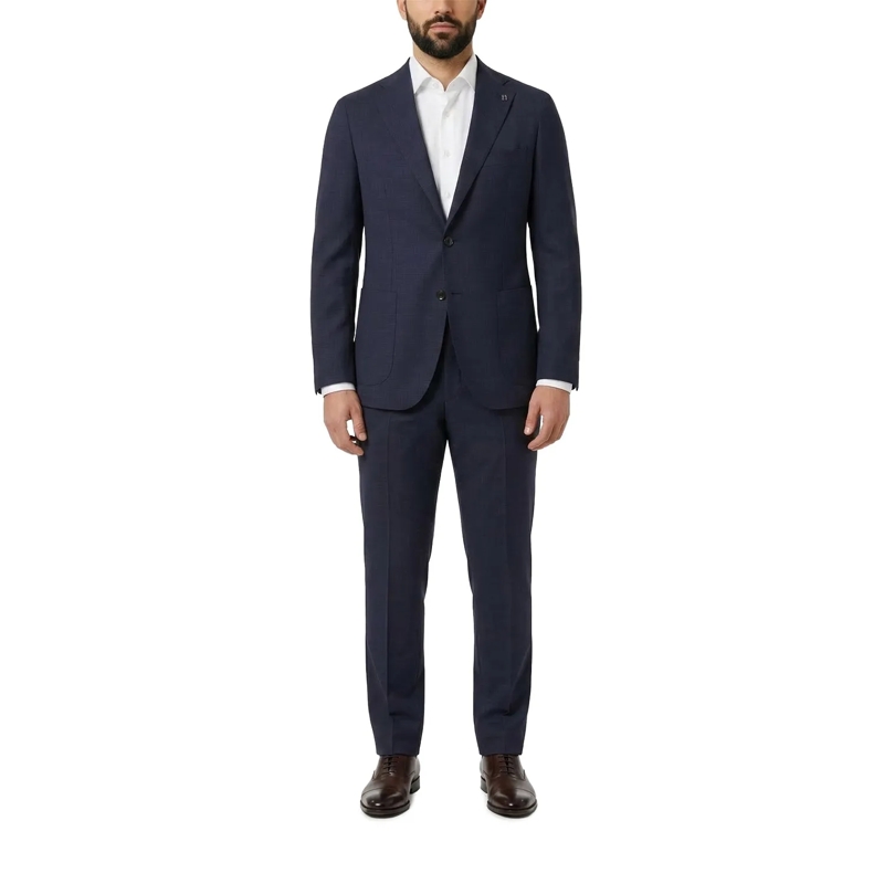 Tagliatore Combinaison de costume Zweiteiliger Anzug aus Wollmix blau(Image 2)