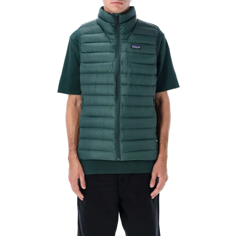 PATAGONIA Daunenjacke Down Sweater Padded Vest Green