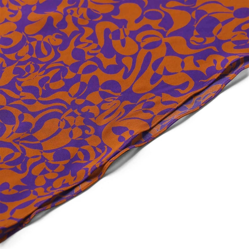 Dries Van Noten Top Top Chai mit Muster orange(Image 4)