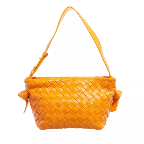 Bottega Veneta Crossbody Bag Leather Tangerine Minitasche