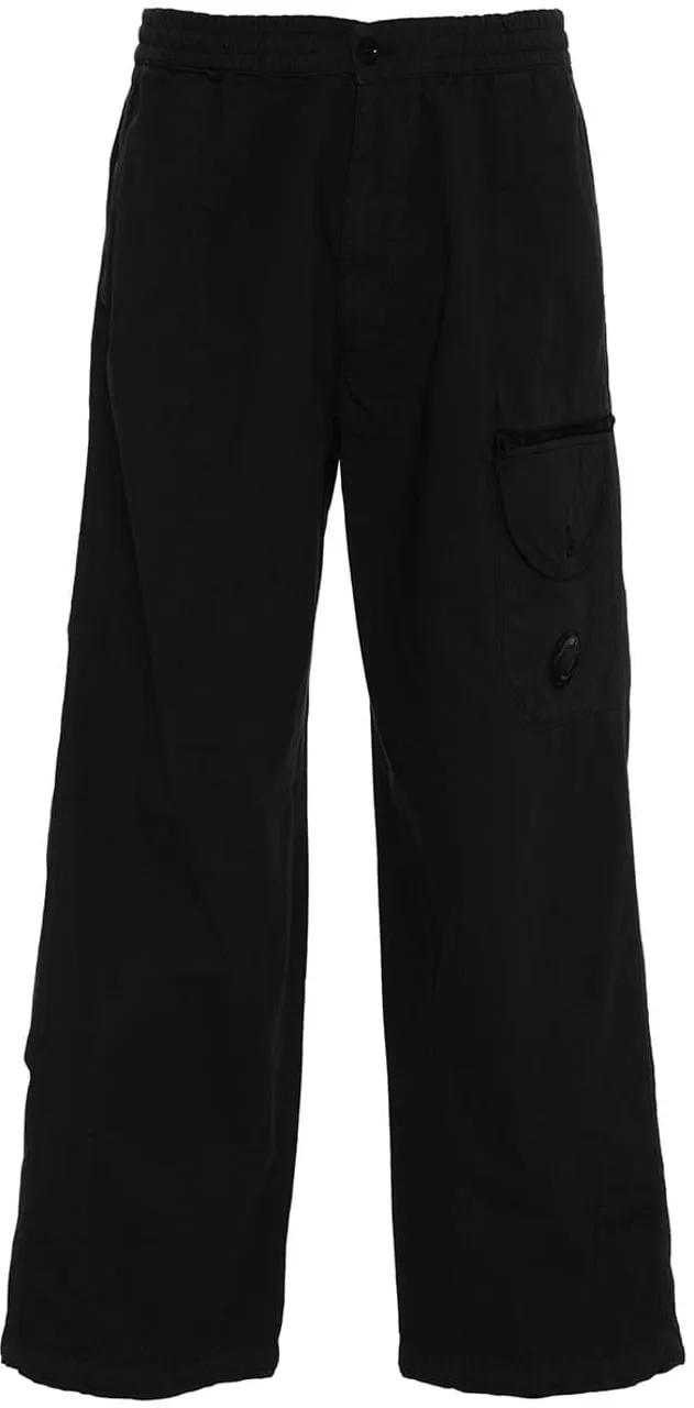 Thumbnail - CP Company - Cargo pants with logo patch - Größe IT 48 - schwarz