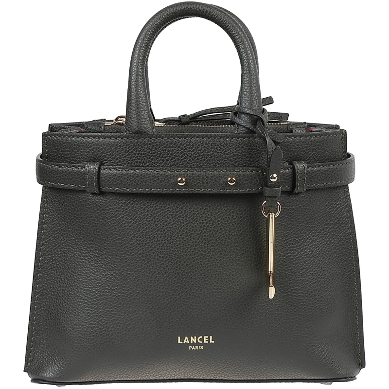 Lancel Tote Faubour Small Zip Carryall Bag Green grün