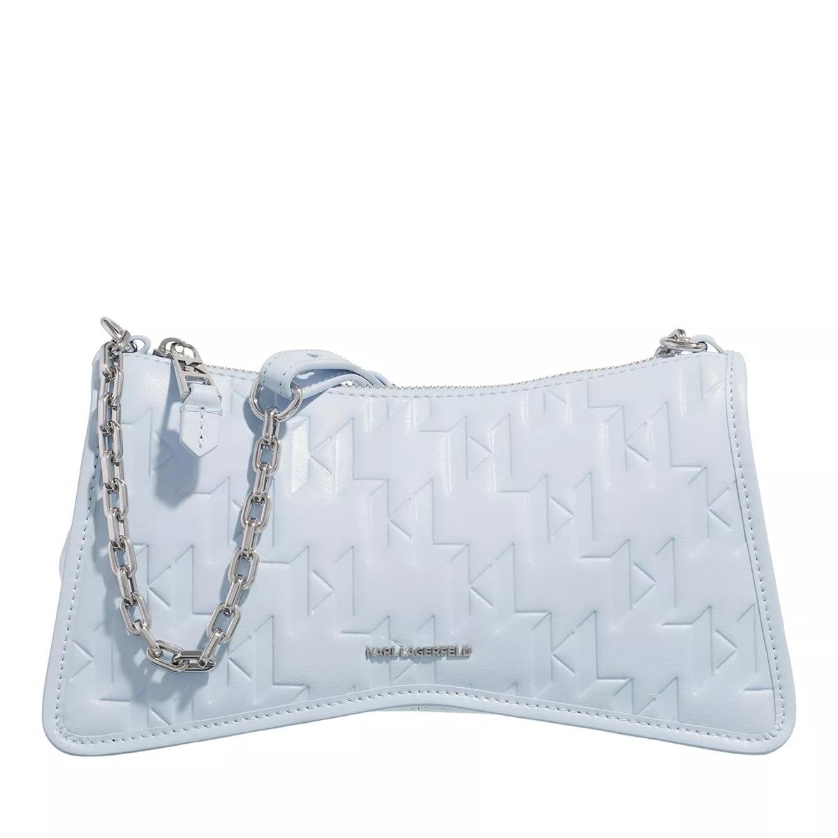 Karl Lagerfeld Crossbody Bags - K/Seven Element Cb Embossed - Gr. unisize - in Blau - für Damen