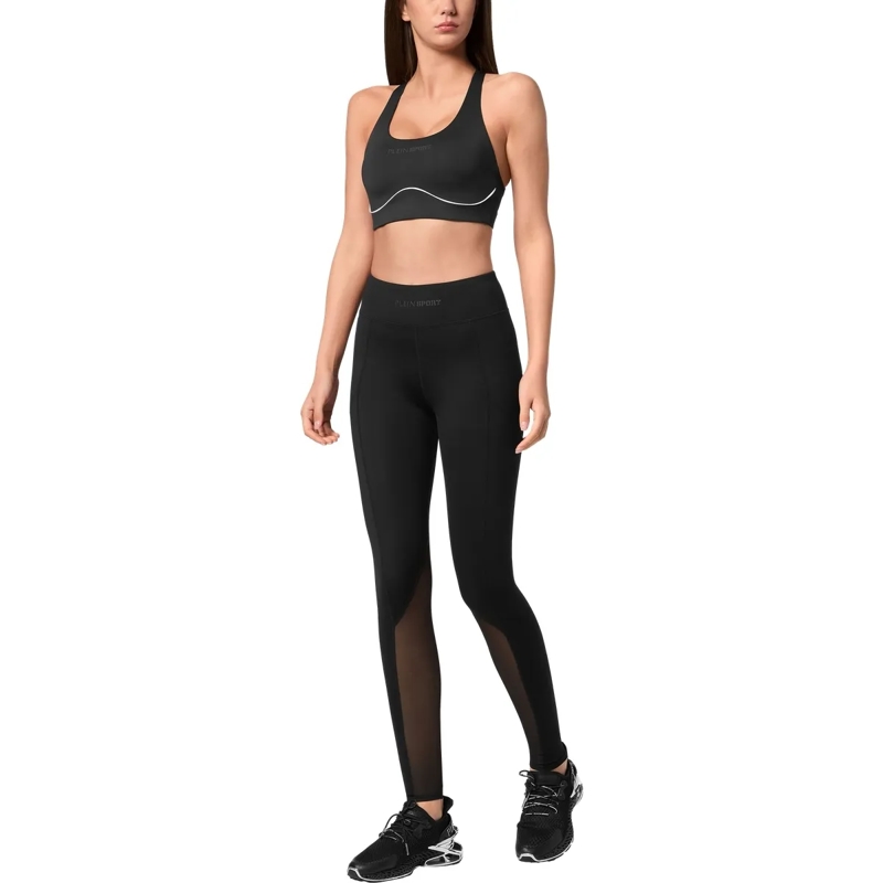 Plein Sport Leggings 2-In-1 Laufhose schwarz(Image 4)