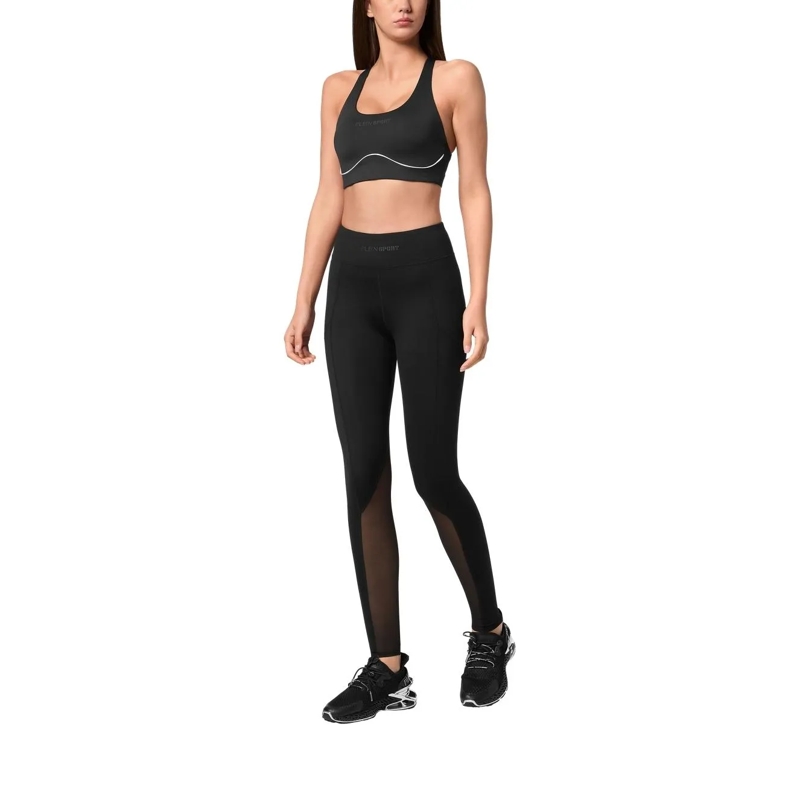 Plein Sport Leggings 2-In-1 Laufhose schwarz(Image 2)