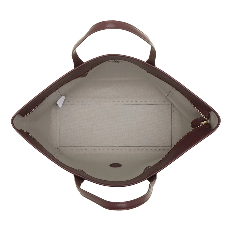 AIGNER Shopper Port Port Red(Image 6)