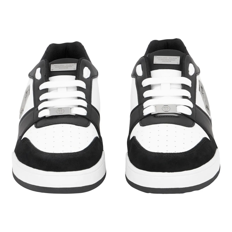 Philipp Plein Low-Top-Sneaker Lo-Top Turnschuhe P-Force 78 weiss(Image 2)