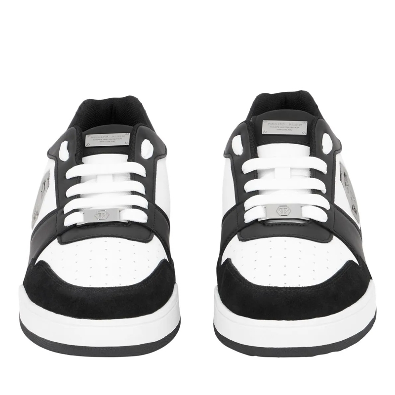 Philipp Plein Low-Top-Sneaker Lo-Top Turnschuhe P-Force 78 weiss(Image 4)
