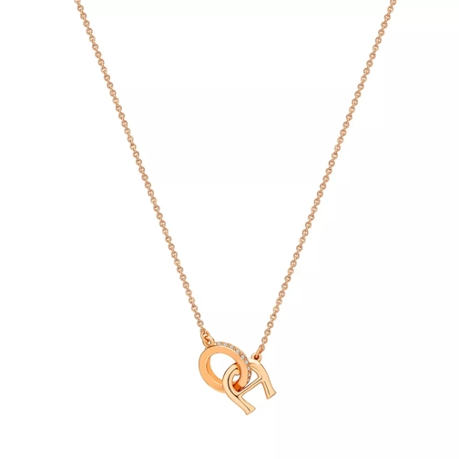 AIGNER Ar Elena Rg Necklace With Crystals Rosegold Collier moyen