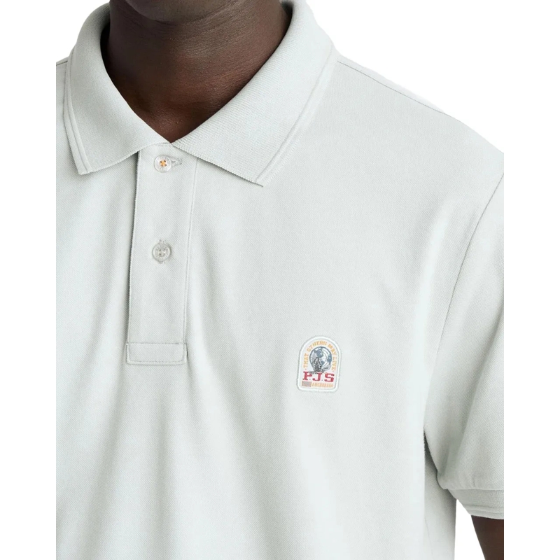 Parajumpers Poloshirt Heren Polo Wellington grün(Image 5)