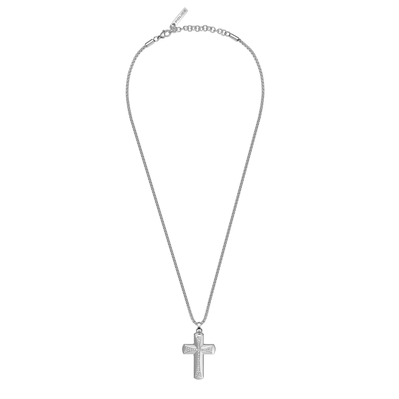 Police  Herrenkette Crossroads- Herrenkette- Farbe: sil silber
