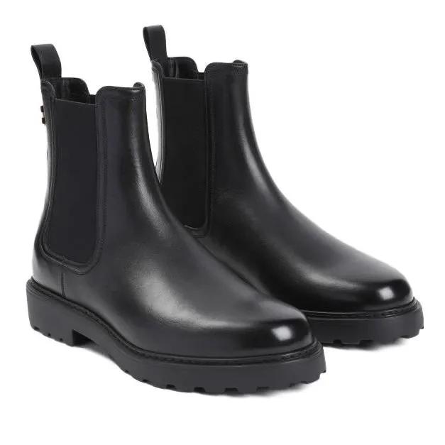 Bally Stiefel - Black Calf Leather Gevon Bootie - Gr. 41 (EU) - in Schwarz - für Damen