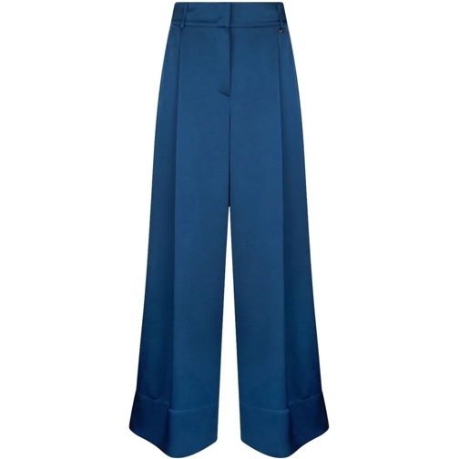 LIU JO Pantalons LIU JO BLACK Trousers Blue blau