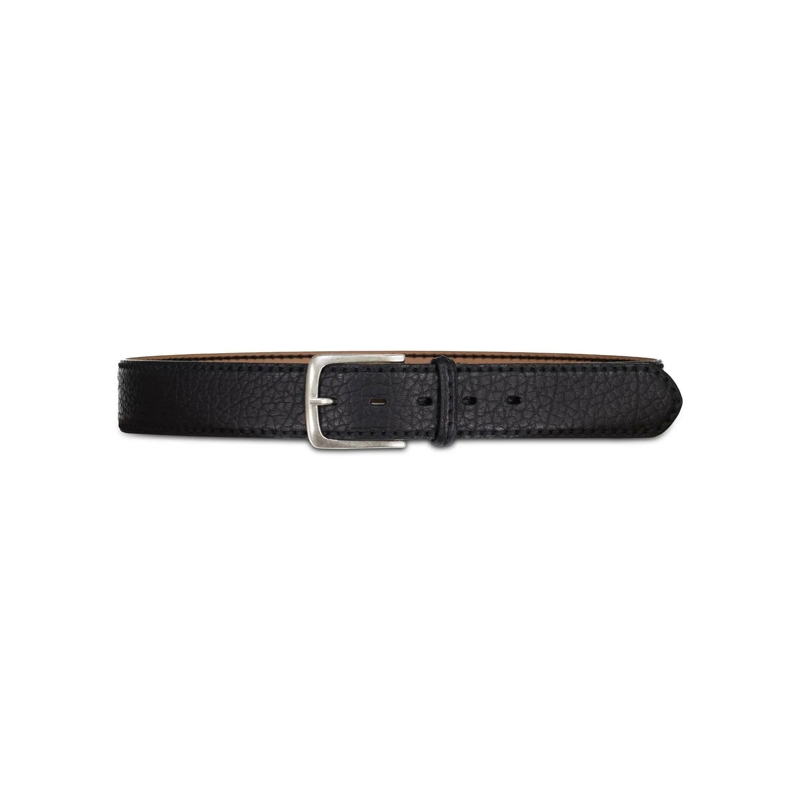 Fausto Colato Ceinture Gürtel aus Bison-Leder grau(Image 3)