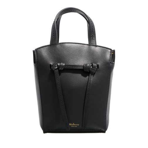 Mulberry Clovelly Mini Tote Refined Calf Black Crossbodytas