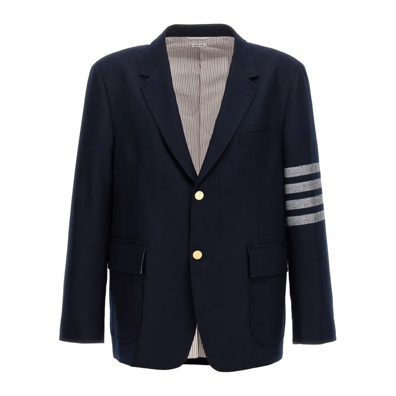 Thom Browne Blazer '4 Bar' Blazer Blue