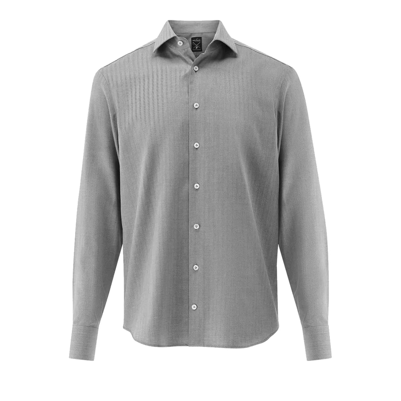 VAN LAACK Hemd Hemd Tailor Fit Dessiniert bordeaux