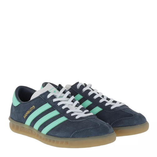adidas Originals Hamburg W Sneaker Midnight Grey/Easy Green/Gum Low-Top Sneaker